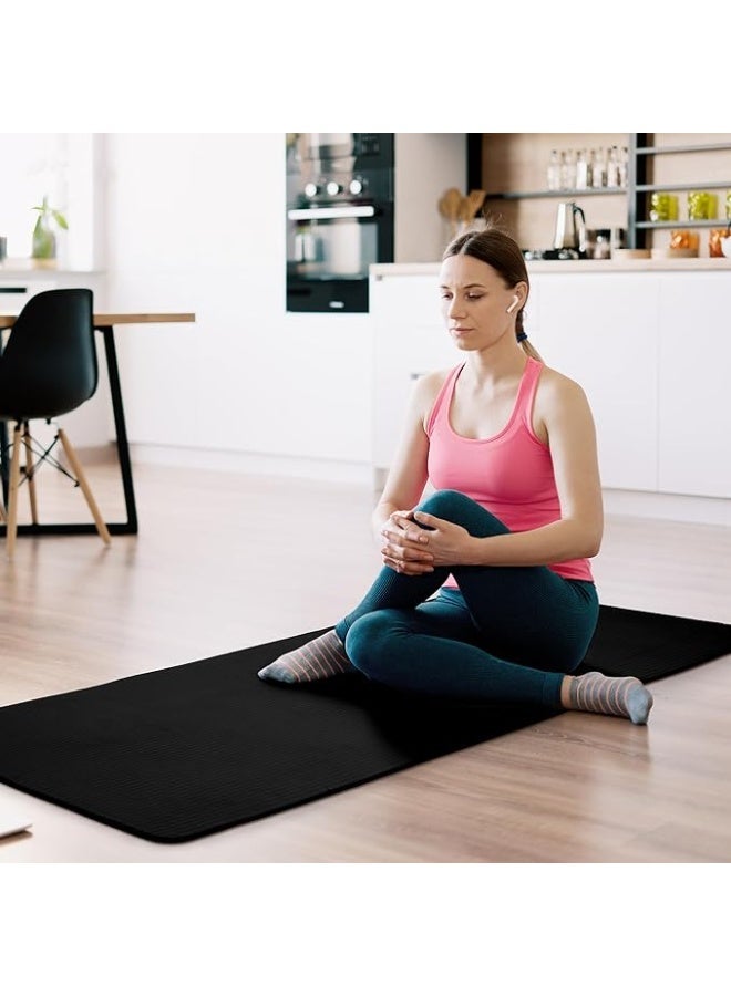 Anti-Tear Exercise Mat With Carrying Strap - Image 3